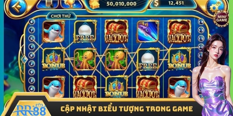 Cập nhật biểu tượng trong nổ hũ Thủy Cung